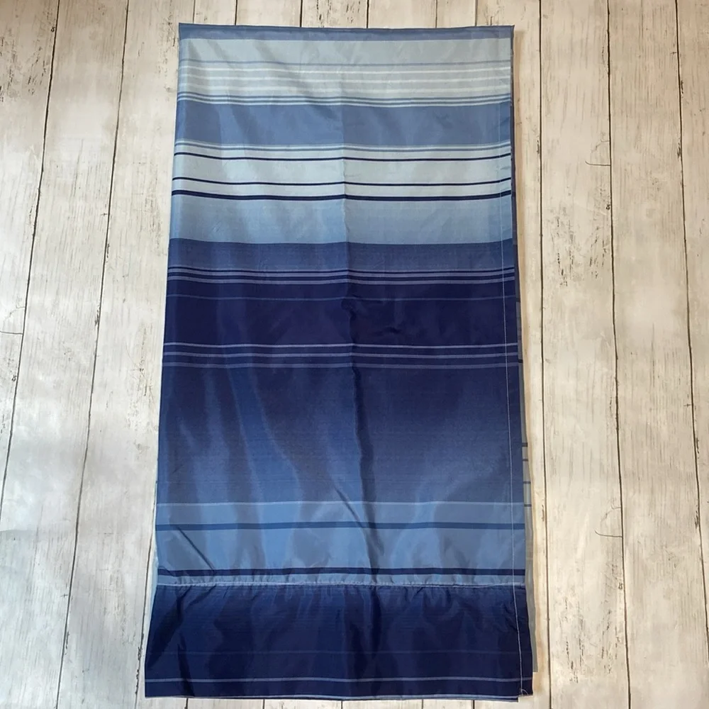 Shower curtain 70”‎ wide by 65” long